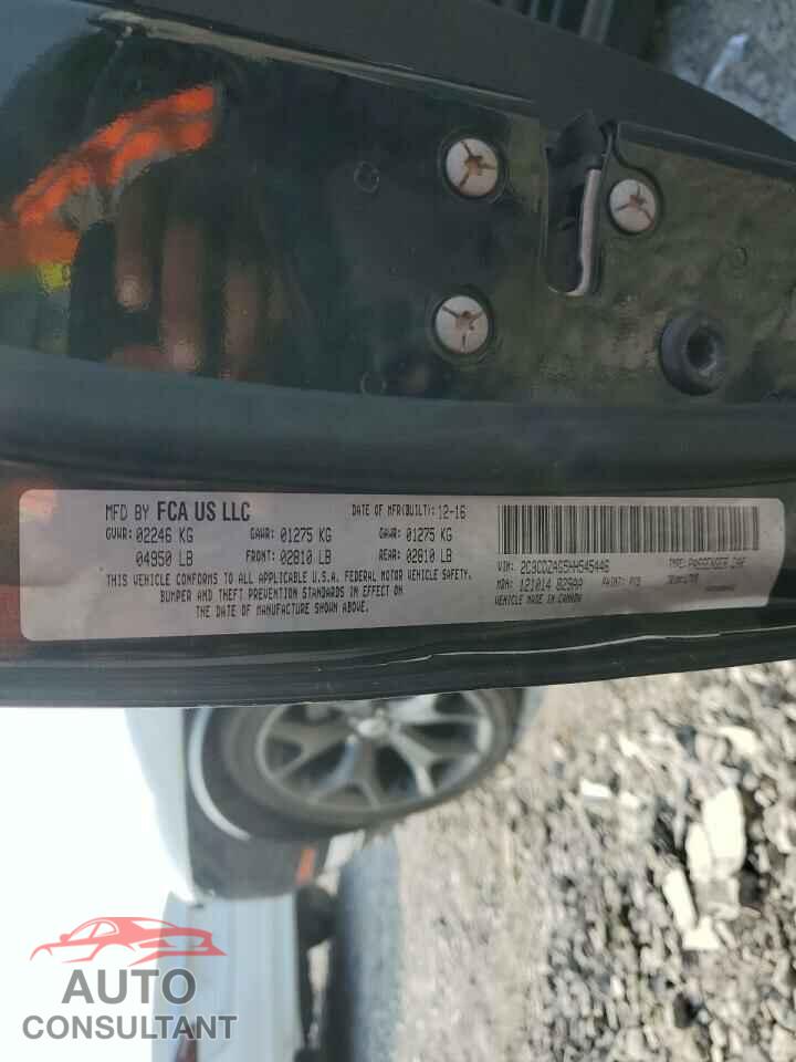DODGE CHALLENGER 2017 - 2C3CDZAG5HH545446
