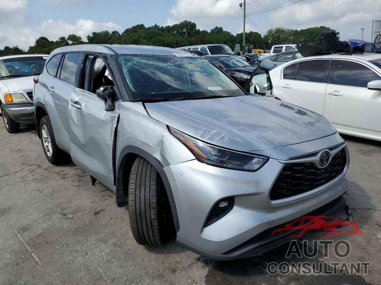 TOYOTA HIGHLANDER 2022 - 5TDBZRBH9NS177141