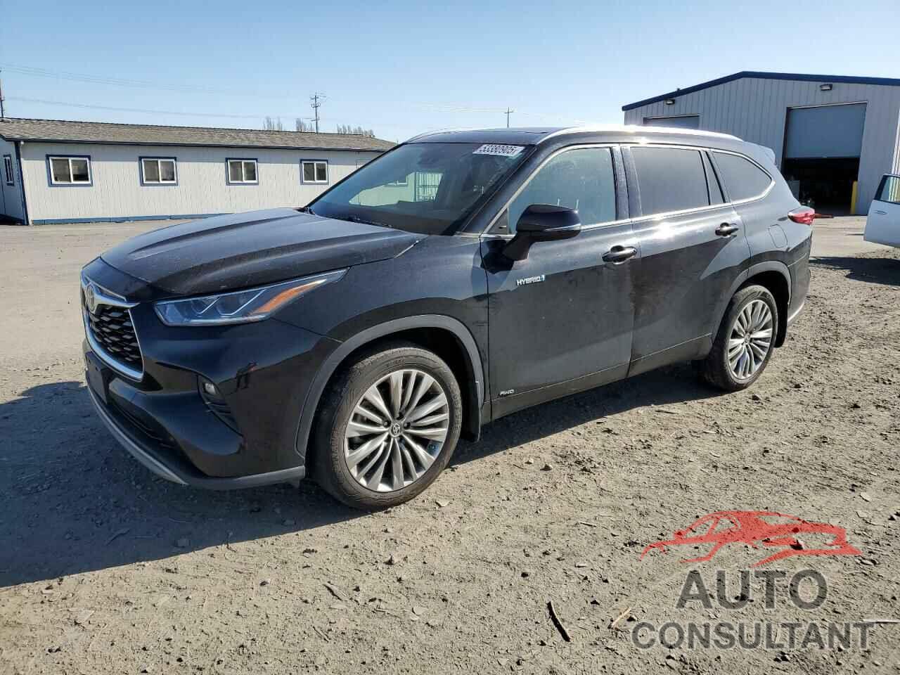 TOYOTA HIGHLANDER 2021 - 5TDEBRCH8MS021333