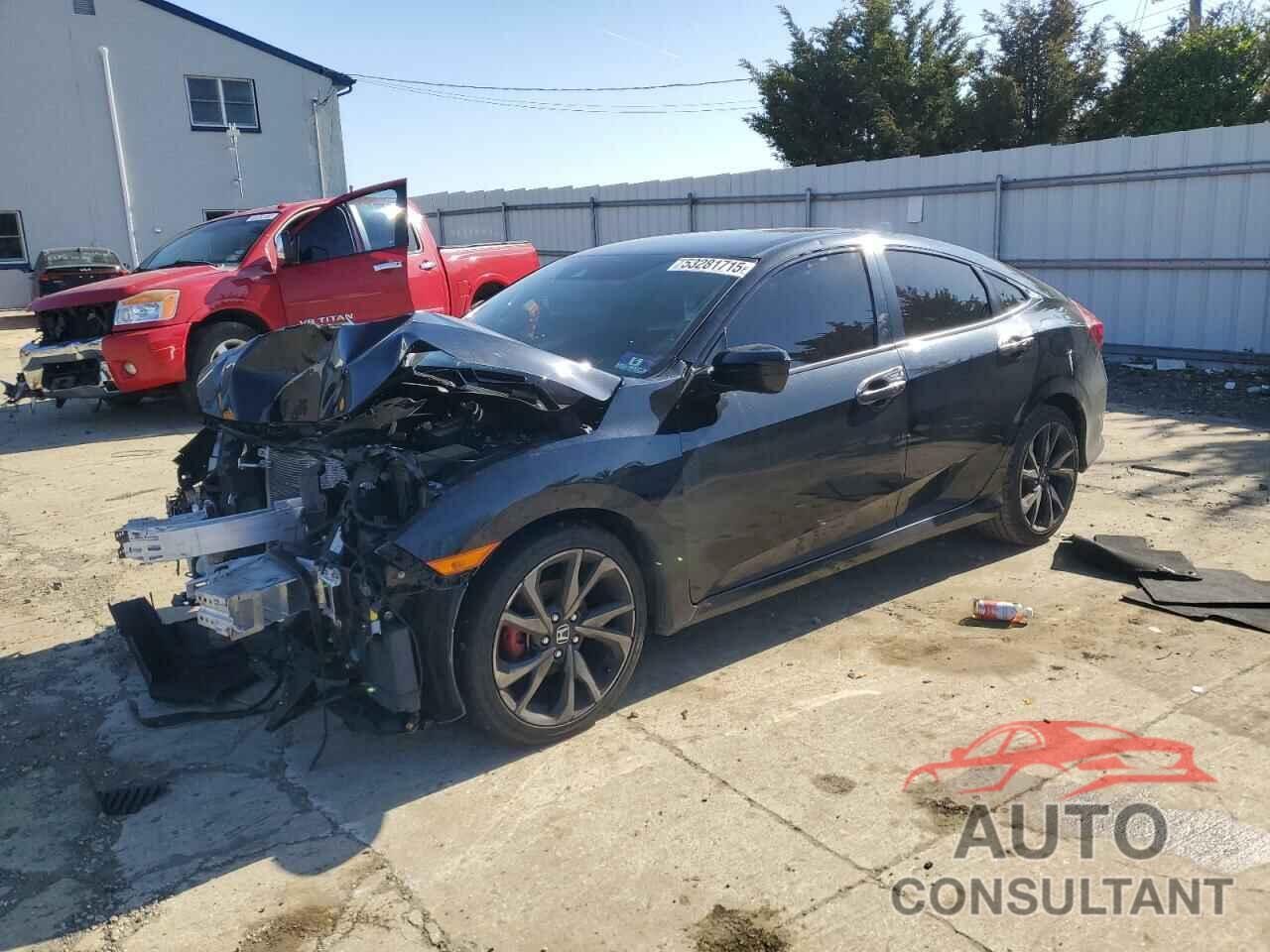 HONDA CIVIC 2019 - 2HGFC2F88KH543719