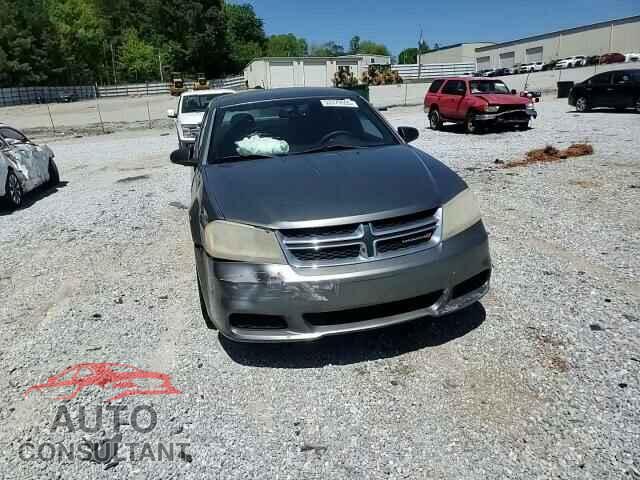 DODGE AVENGER 2013 - 1C3CDZAG0DN509195