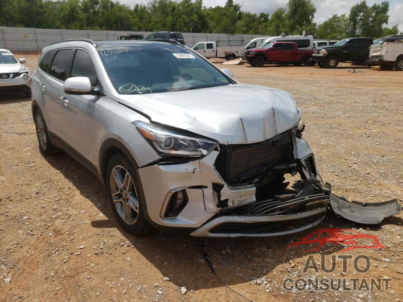 HYUNDAI SANTA FE 2017 - KM8SR4HF6HU167221