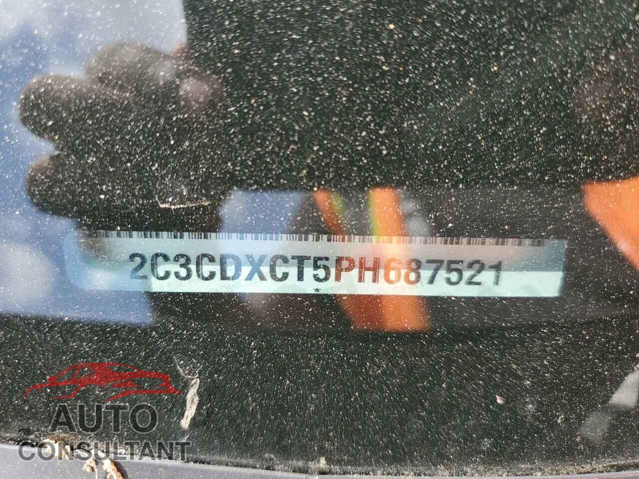 DODGE CHARGER 2023 - 2C3CDXCT5PH687521
