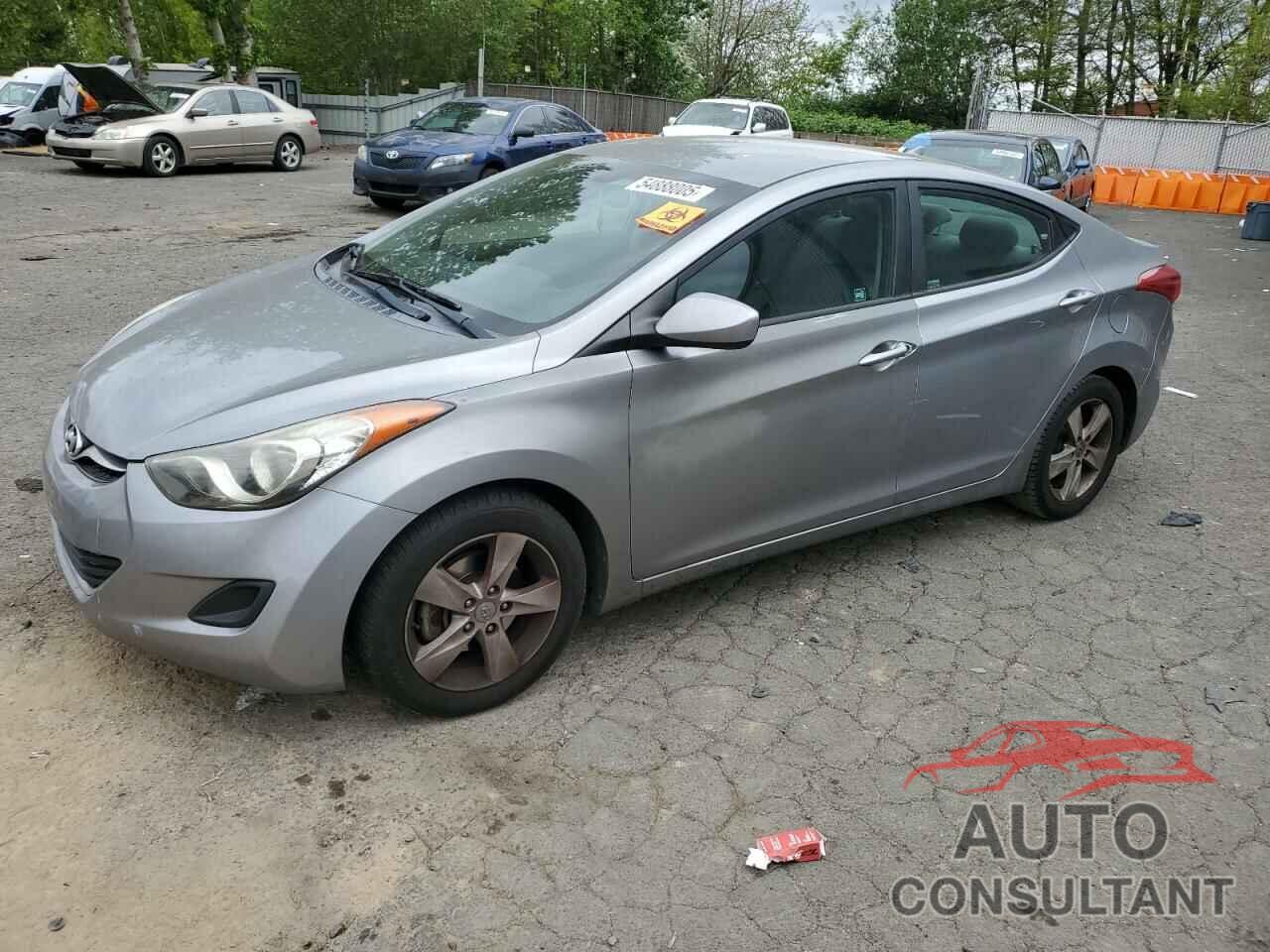 HYUNDAI ELANTRA 2013 - KMHDH4AE7DU795232