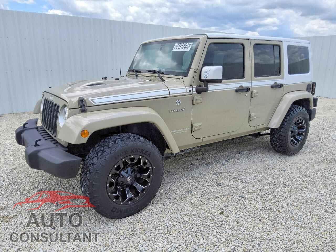 JEEP WRANGLER 2017 - 1C4BJWEG3HL685846