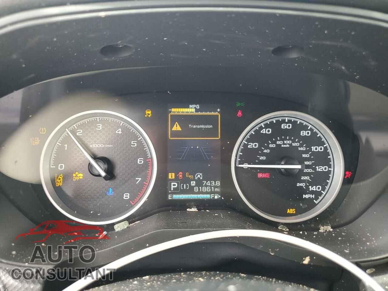SUBARU FORESTER 2019 - JF2SKAGC6KH487977
