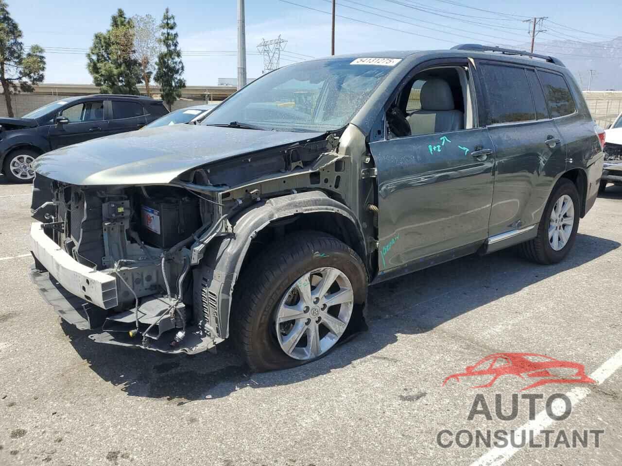 TOYOTA HIGHLANDER 2013 - 5TDZK3EH2DS139163