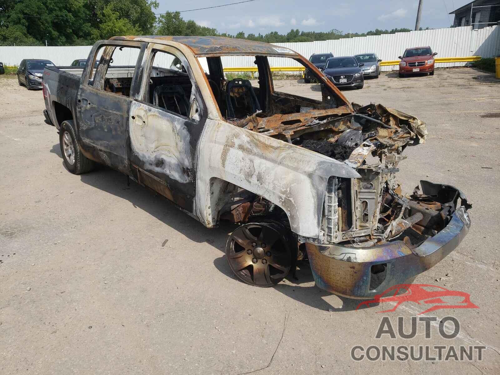 CHEVROLET SILVERADO 2017 - 3GCUKREC0HG466540