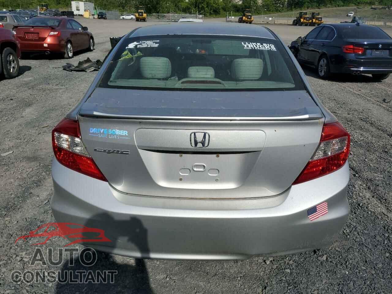 HONDA CIVIC 2012 - 19XFB2F53CE389070