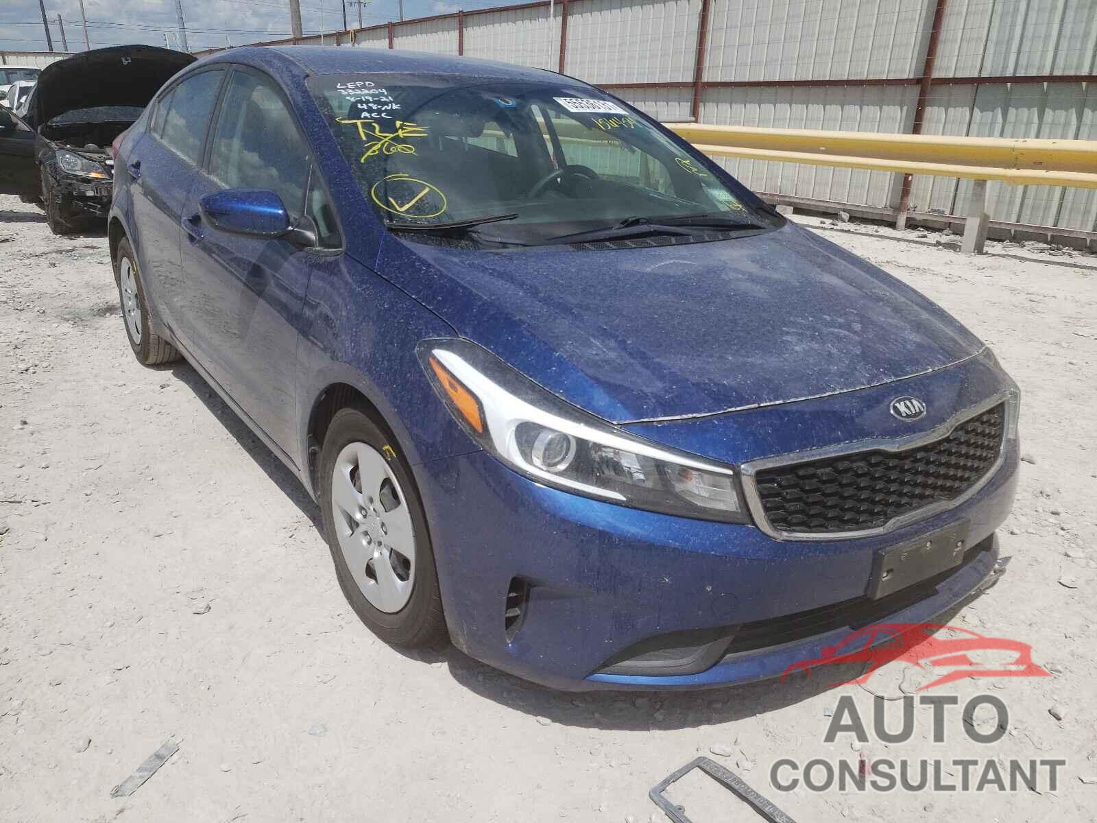 KIA FORTE 2017 - 3KPFK4A72HE156454