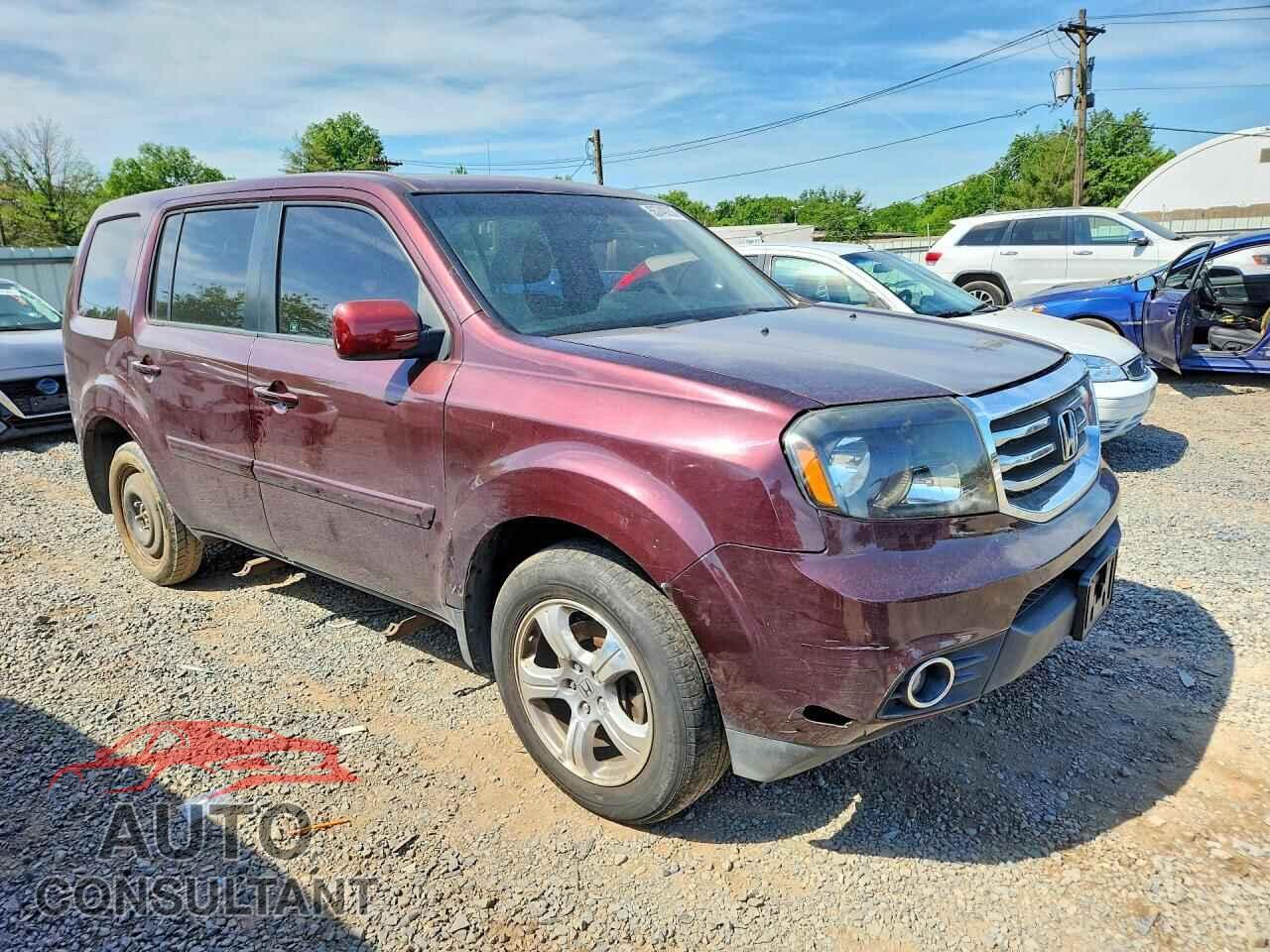 HONDA PILOT 2012 - 5FNYF4H61CB035654