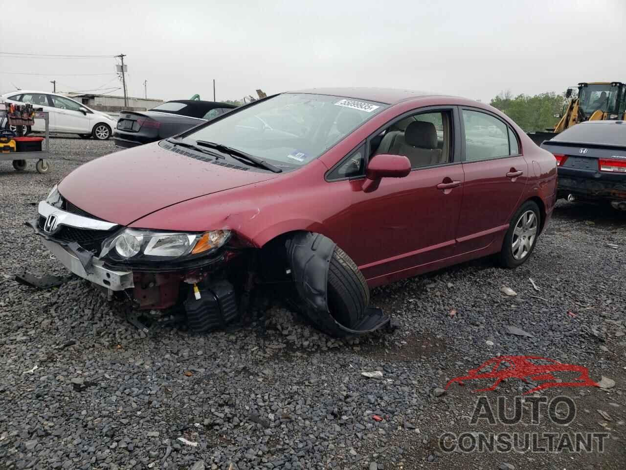 HONDA CIVIC 2009 - 2HGFA165X9H502363