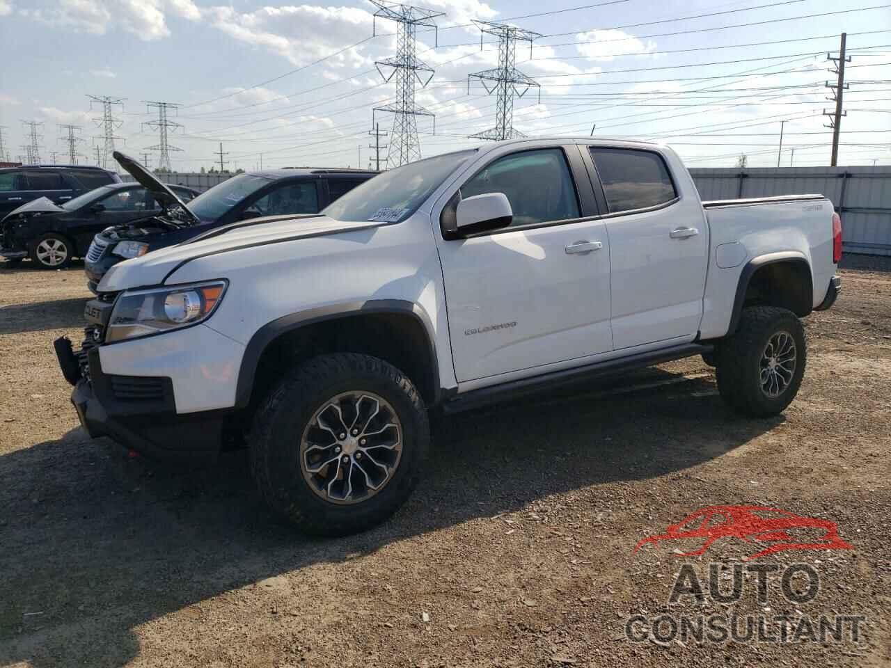 CHEVROLET COLORADO 2021 - 1GCGTEEN2M1141319