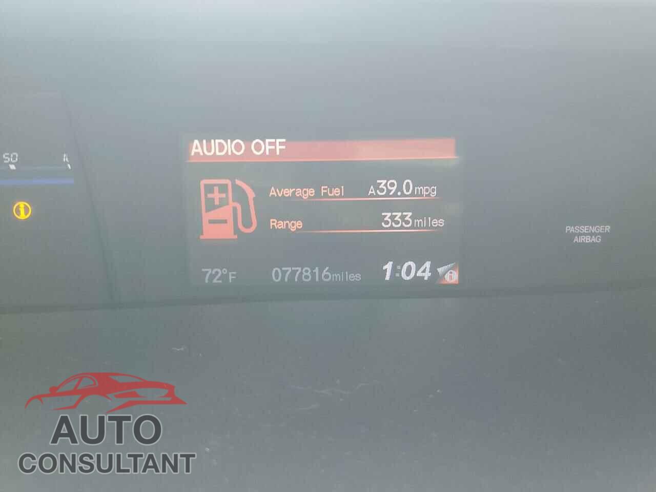 HONDA CIVIC 2015 - 19XFB4F22FE001364