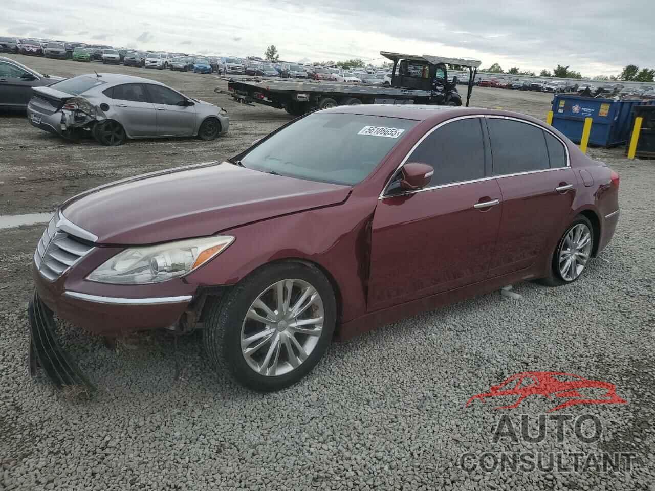 HYUNDAI GENESIS 2013 - KMHGC4DD2DU235715