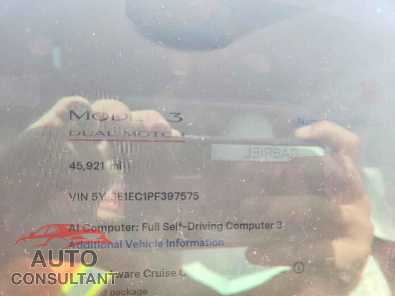 TESLA MODEL 3 2023 - 5YJ3E1EC1PF397575
