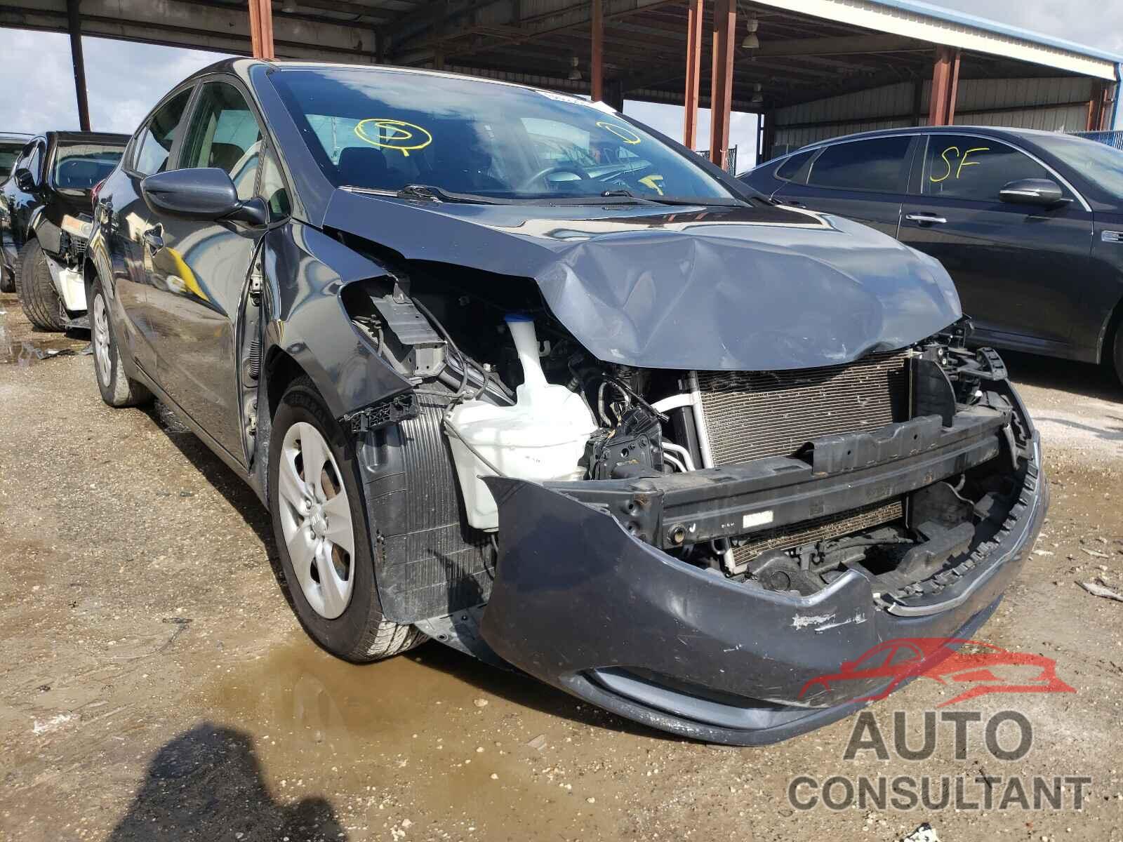 KIA FORTE 2016 - KNAFK4A64G5554165