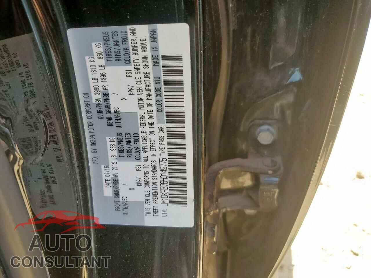 MAZDA CX-3 2017 - JM1DKFB76H0149775