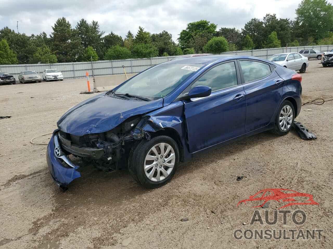 HYUNDAI ELANTRA 2013 - KMHDH4AE9DU558760