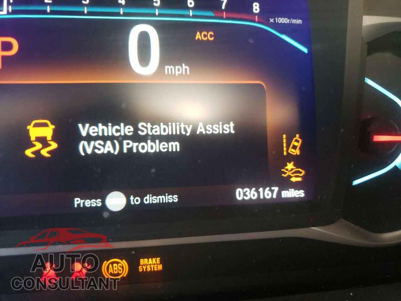 HONDA PILOT 2019 - 5FNYF6H36KB047654