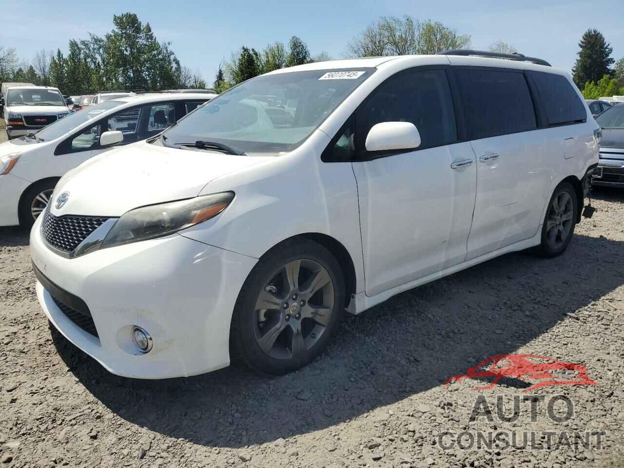 TOYOTA SIENNA 2015 - 5TDXK3DC6FS632845