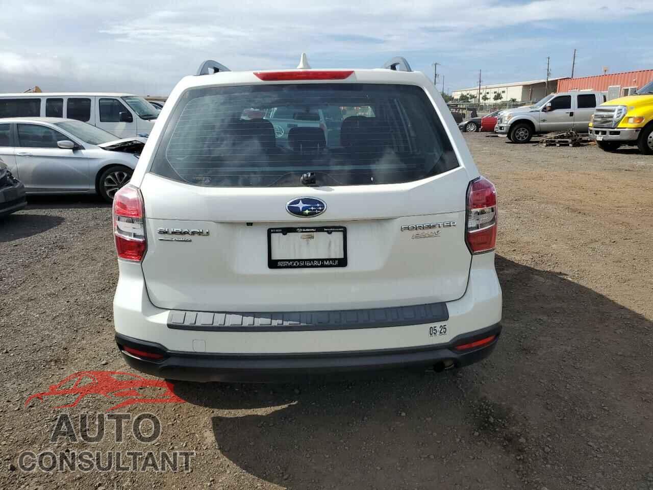 SUBARU FORESTER 2016 - JF2SJABC4GH556456