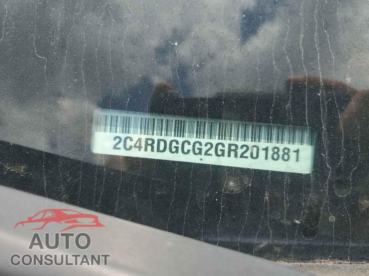 DODGE CARAVAN 2016 - 2C4RDGCG2GR201881