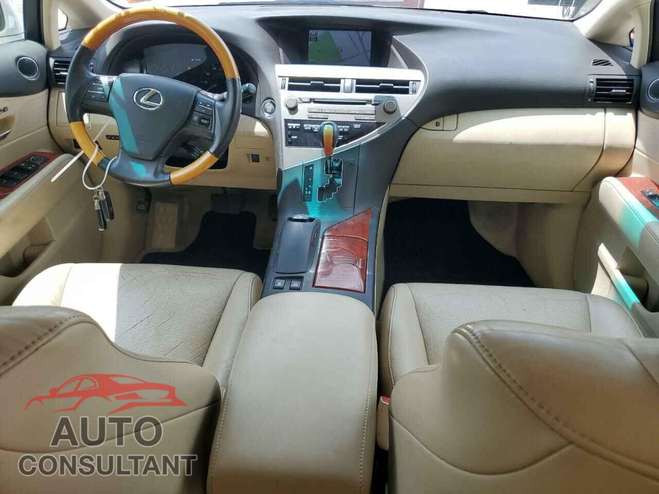 LEXUS RX350 2012 - 2T2BK1BA0CC144555