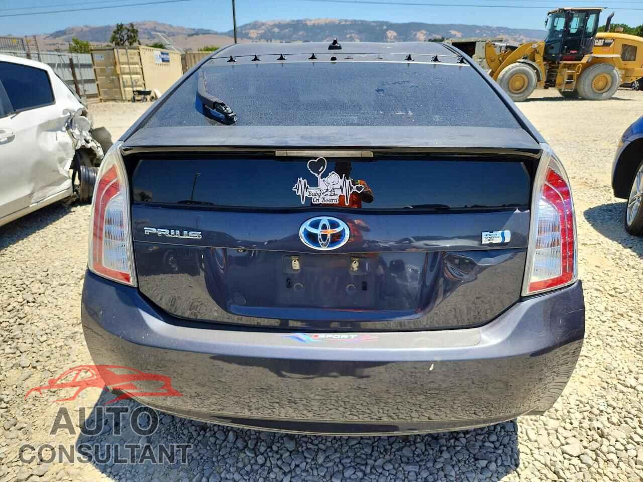 TOYOTA PRIUS 2012 - JTDKN3DU4C5498039