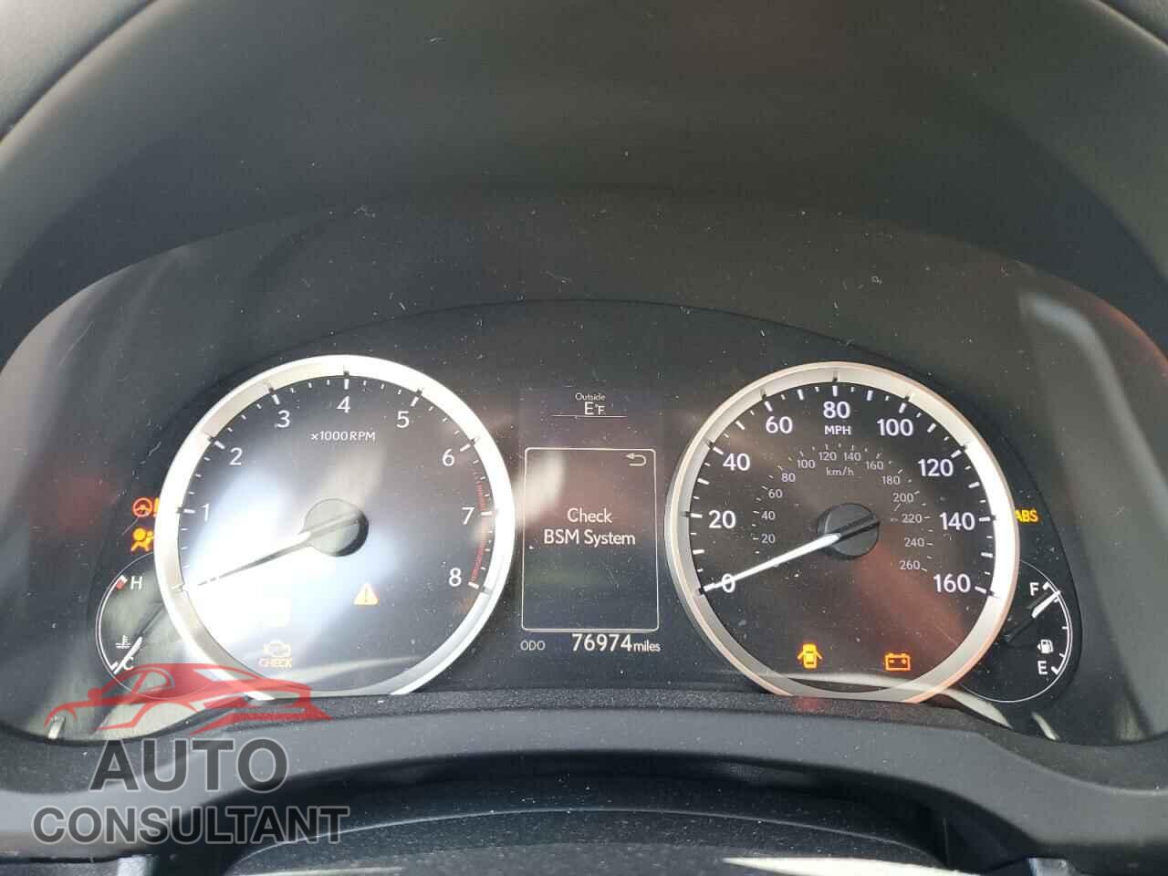 LEXUS IS 2016 - JTHBE1D20G5026301
