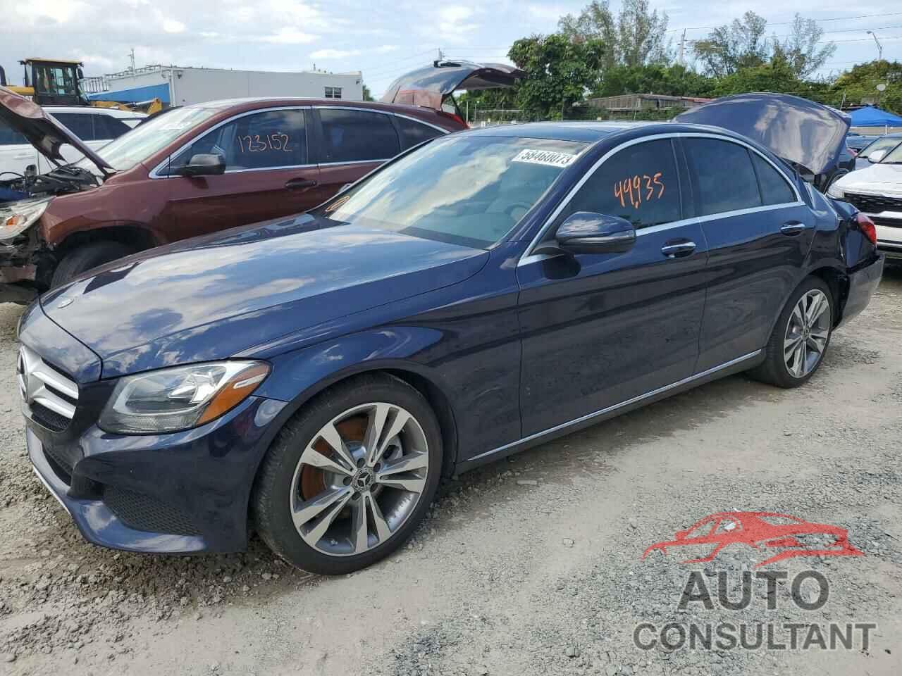 MERCEDES-BENZ C-CLASS 2018 - WDDWF4JB1JR422460
