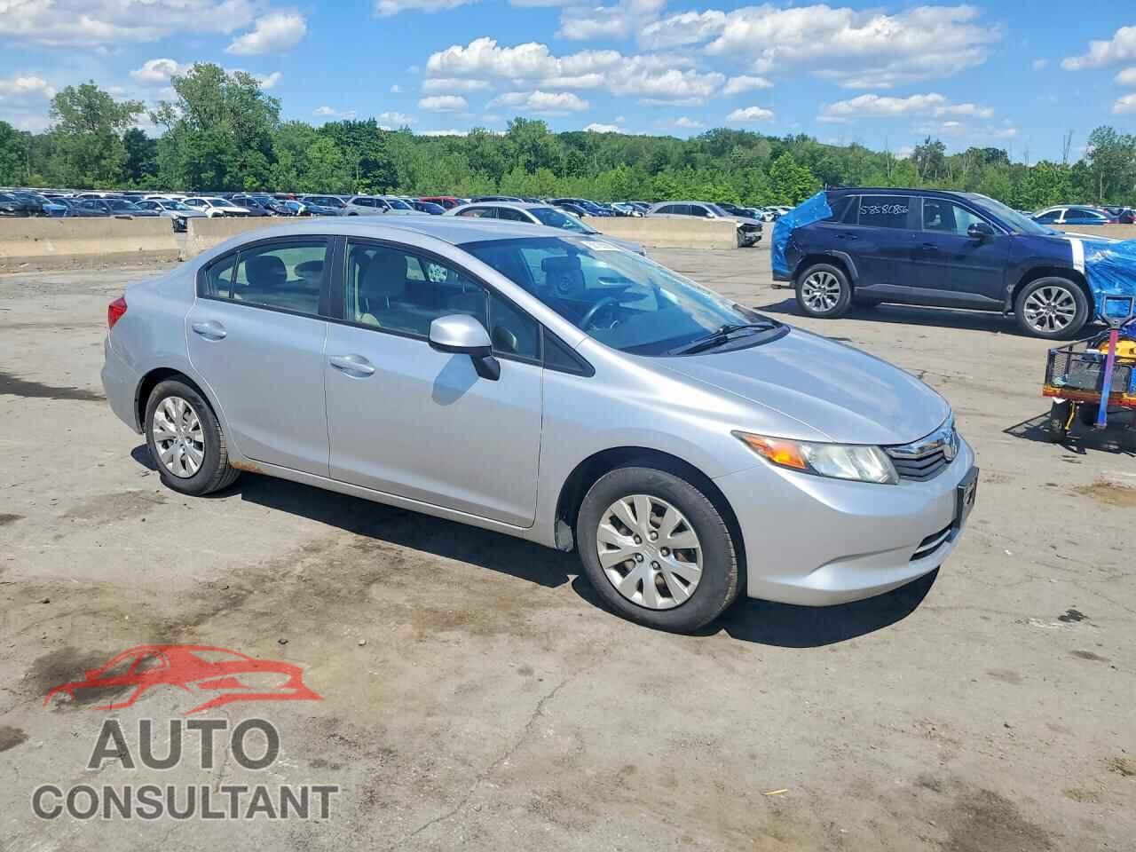 HONDA CIVIC 2012 - 2HGFB2F54CH607166