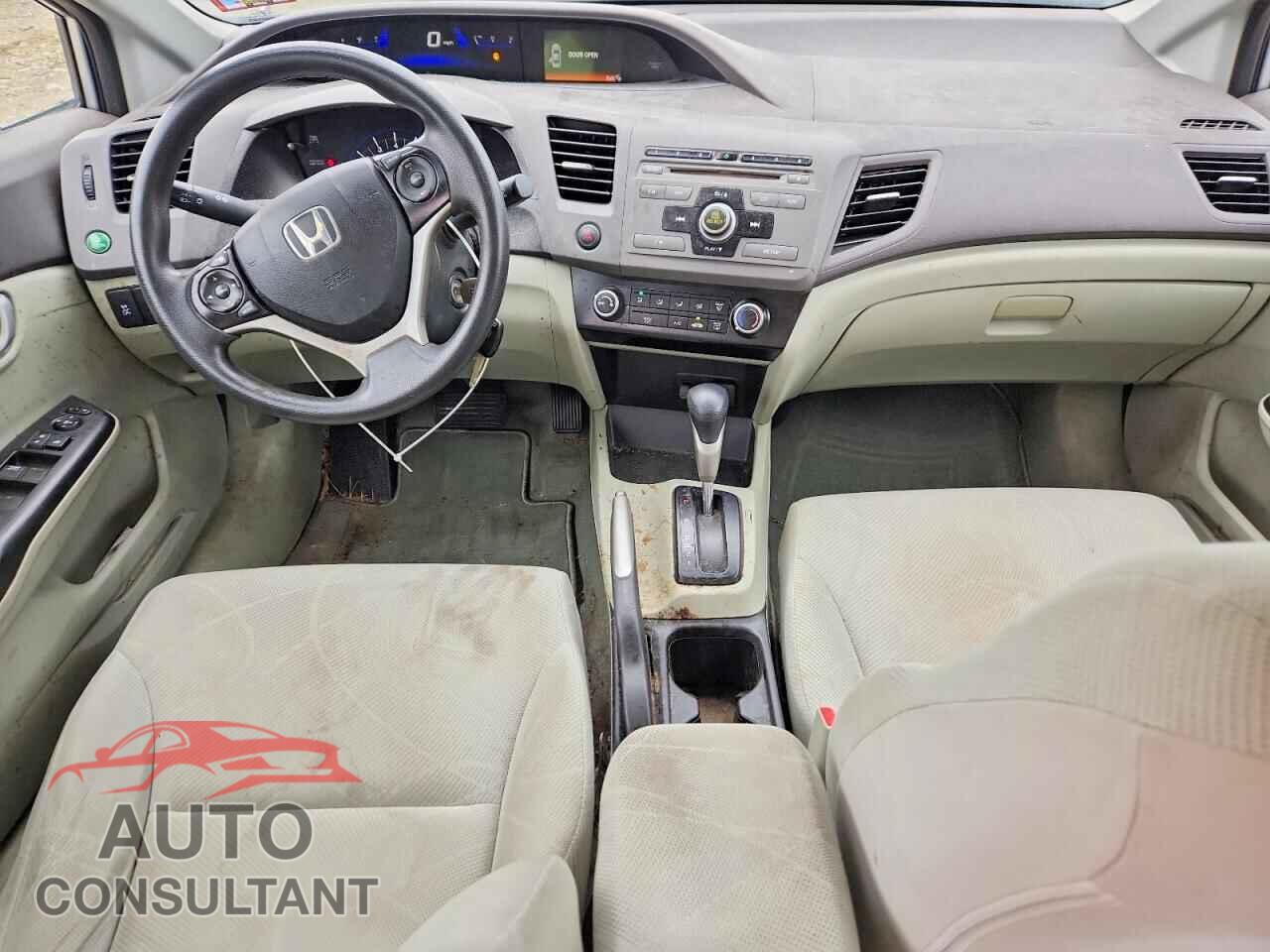 HONDA CIVIC 2012 - 19XFB2F50CE347715