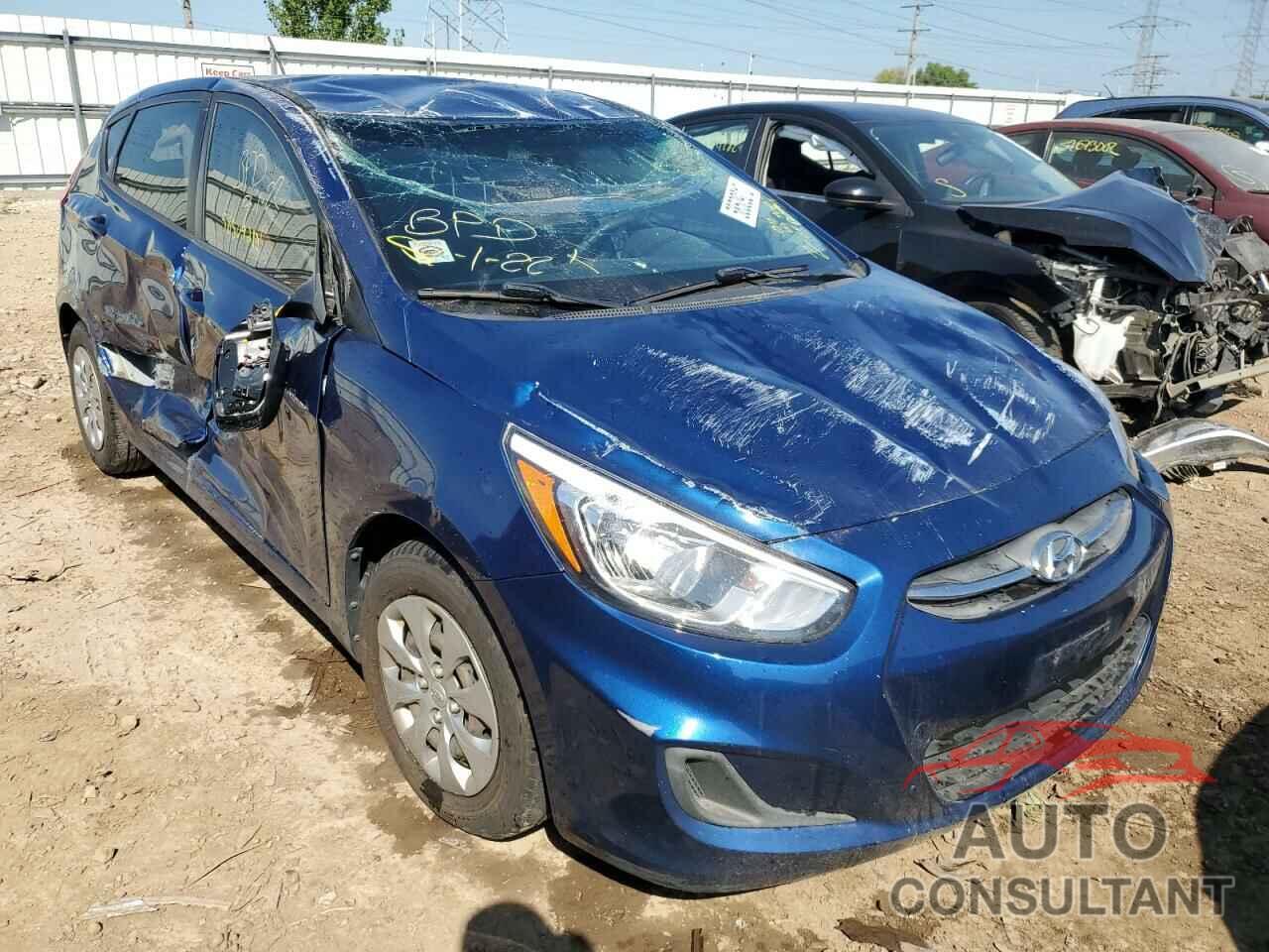 HYUNDAI ACCENT 2017 - KMHCT5AE2HU336664