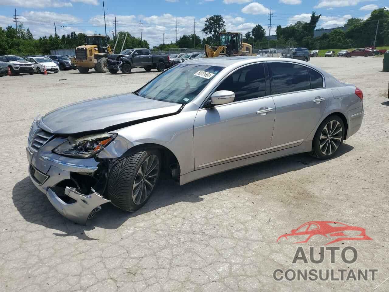 HYUNDAI GENESIS 2012 - KMHGC4DHXCU163194