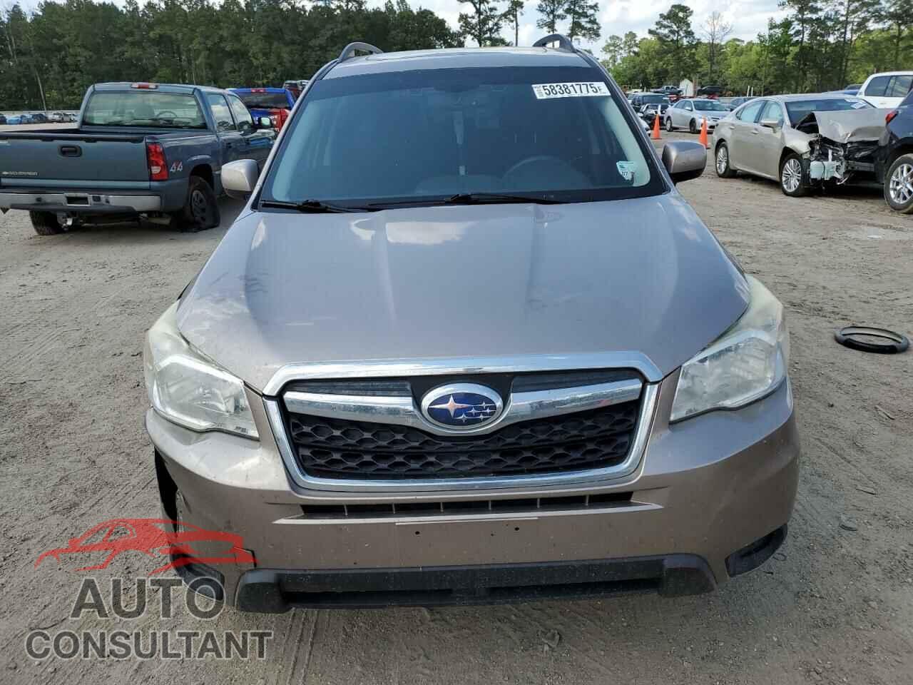SUBARU FORESTER 2015 - JF2SJAFC3FH465445