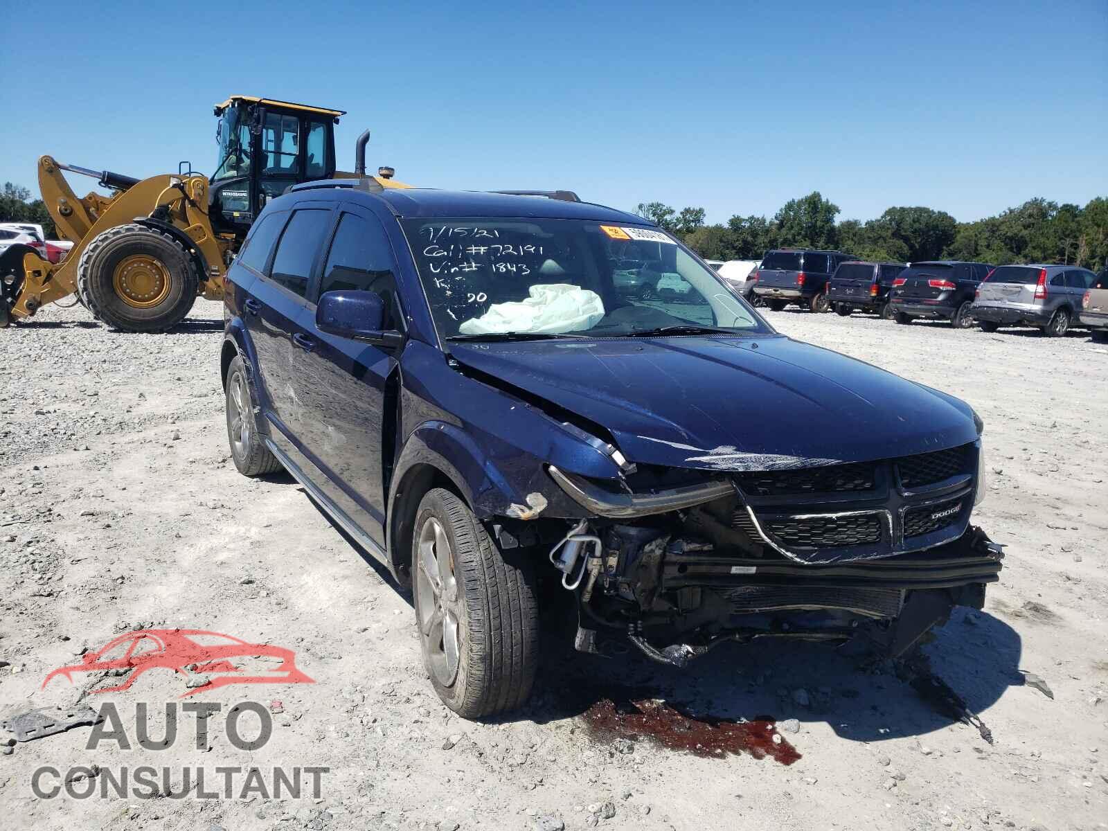 DODGE JOURNEY 2017 - 3C4PDCGG7HT581843