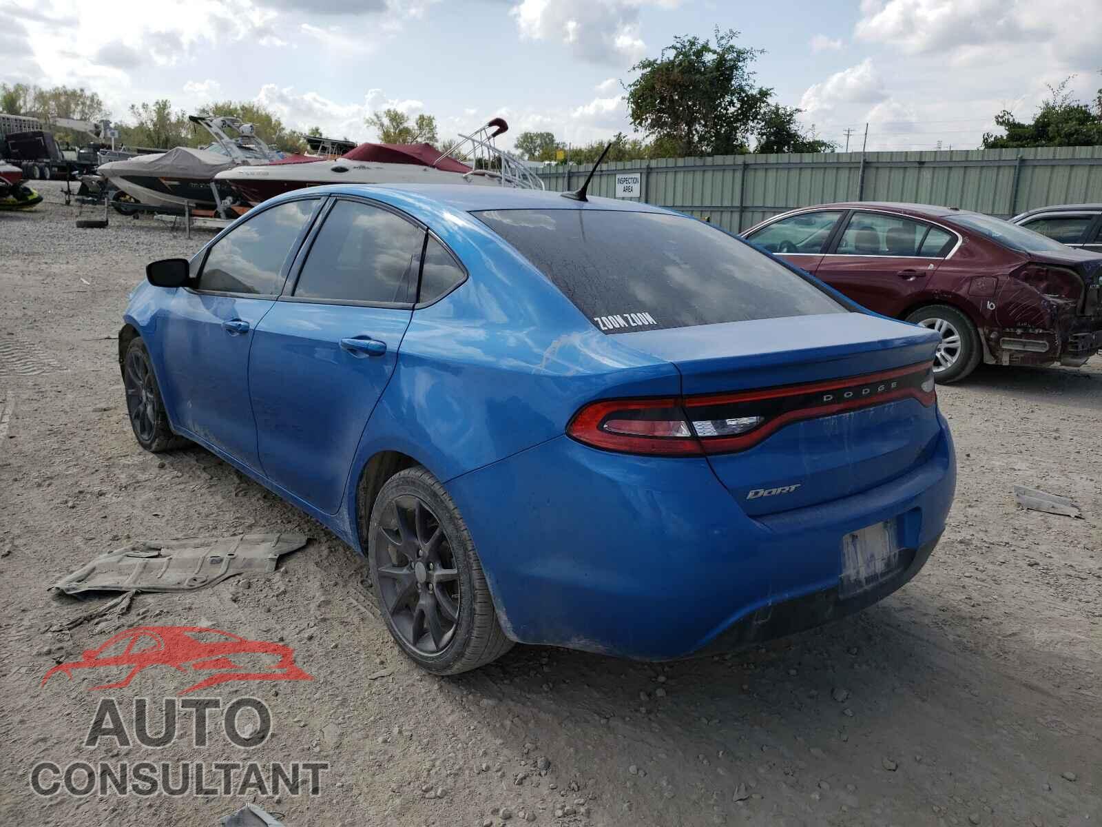 DODGE DART 2016 - 1C3CDFAA4GD591758