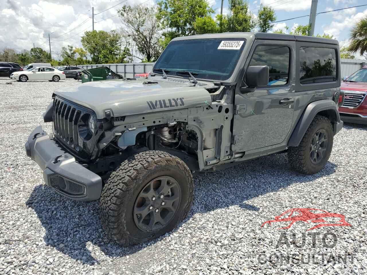 JEEP WRANGLER 2022 - 1C4GJXANXNW210785