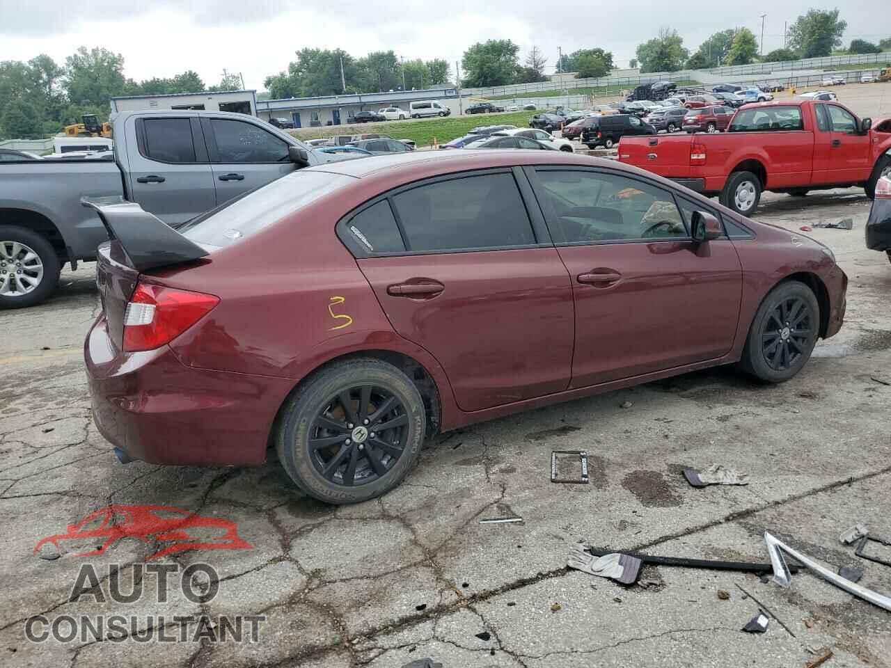 HONDA CIVIC 2012 - JHMFB2F89CS006111