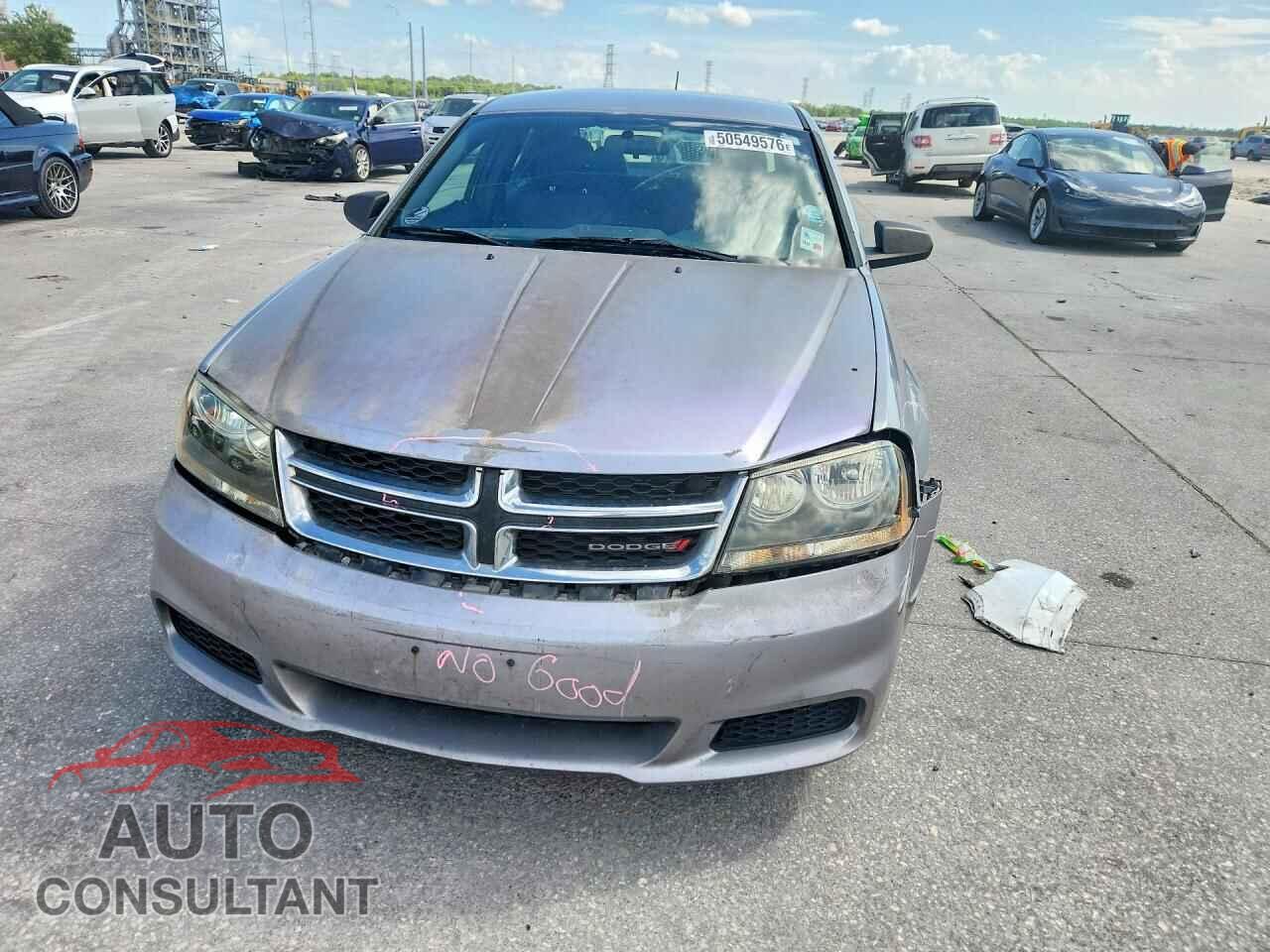 DODGE AVENGER 2013 - 1C3CDZAB1DN591457