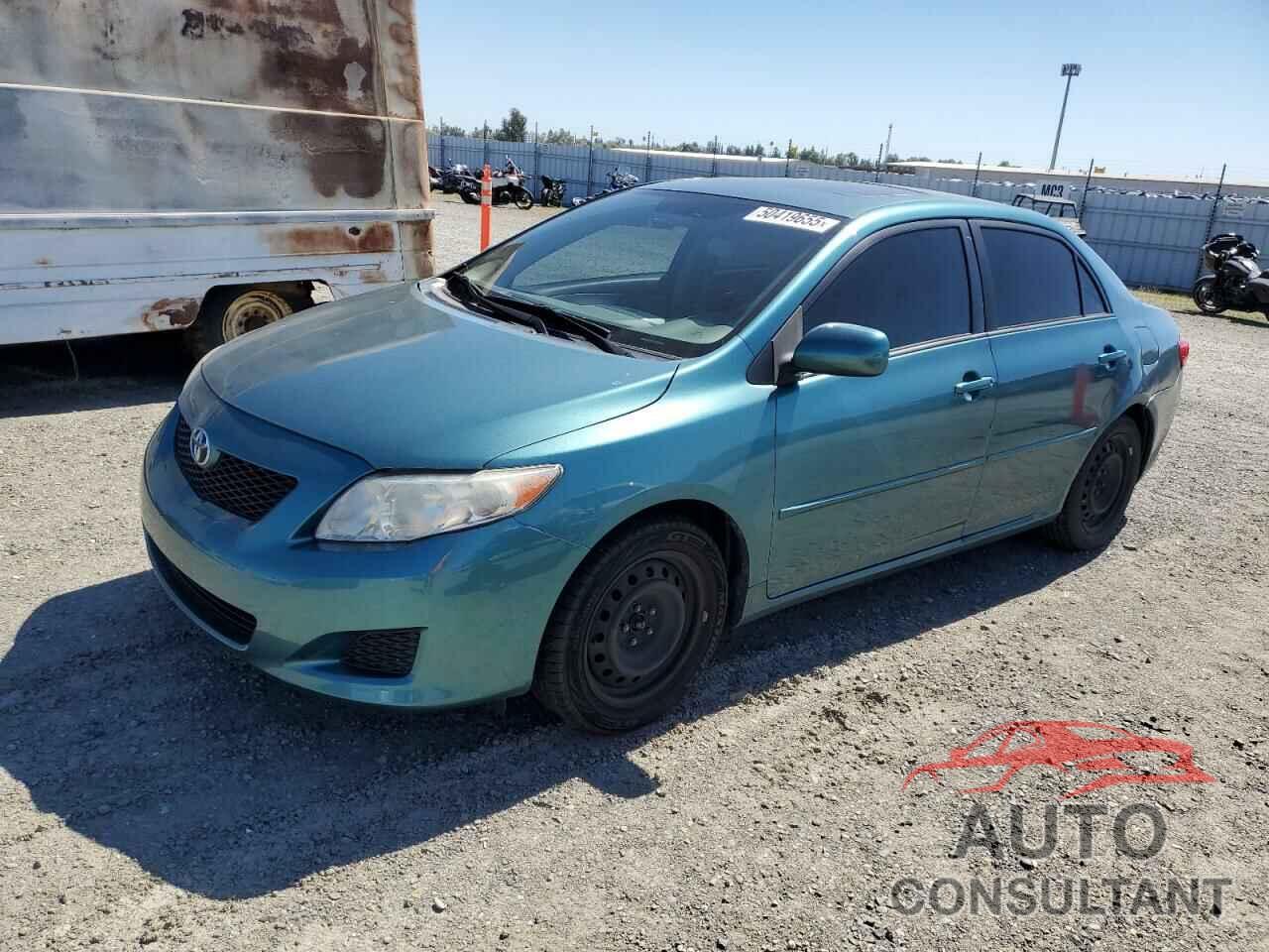 TOYOTA COROLLA 2009 - 1NXBU40E89Z030428