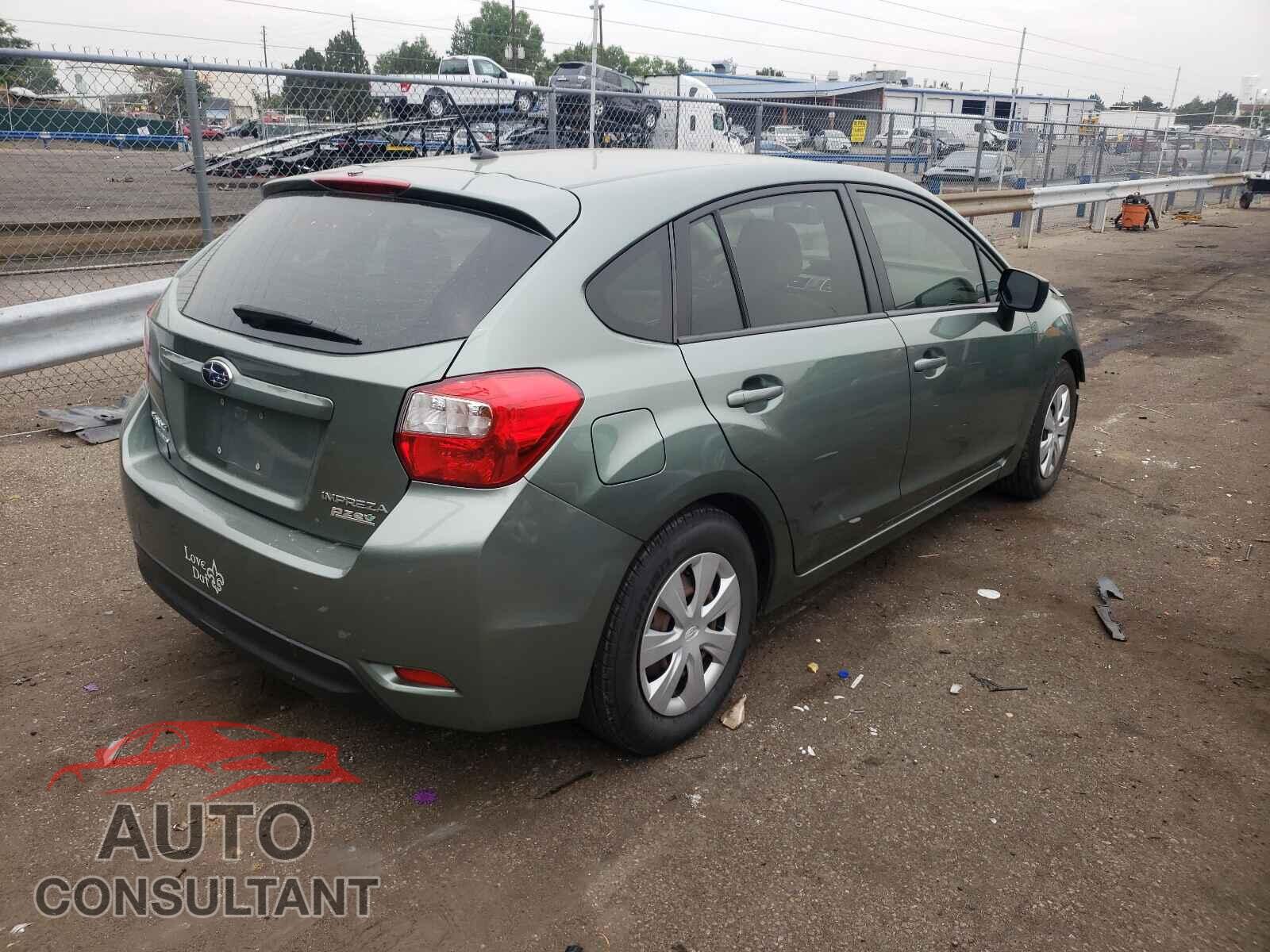 SUBARU IMPREZA 2016 - JF1GPAA61GH329942