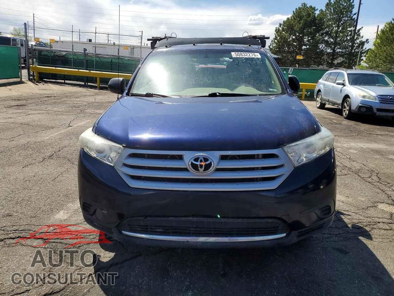 TOYOTA HIGHLANDER 2011 - 5TDBK3EH2BS068500