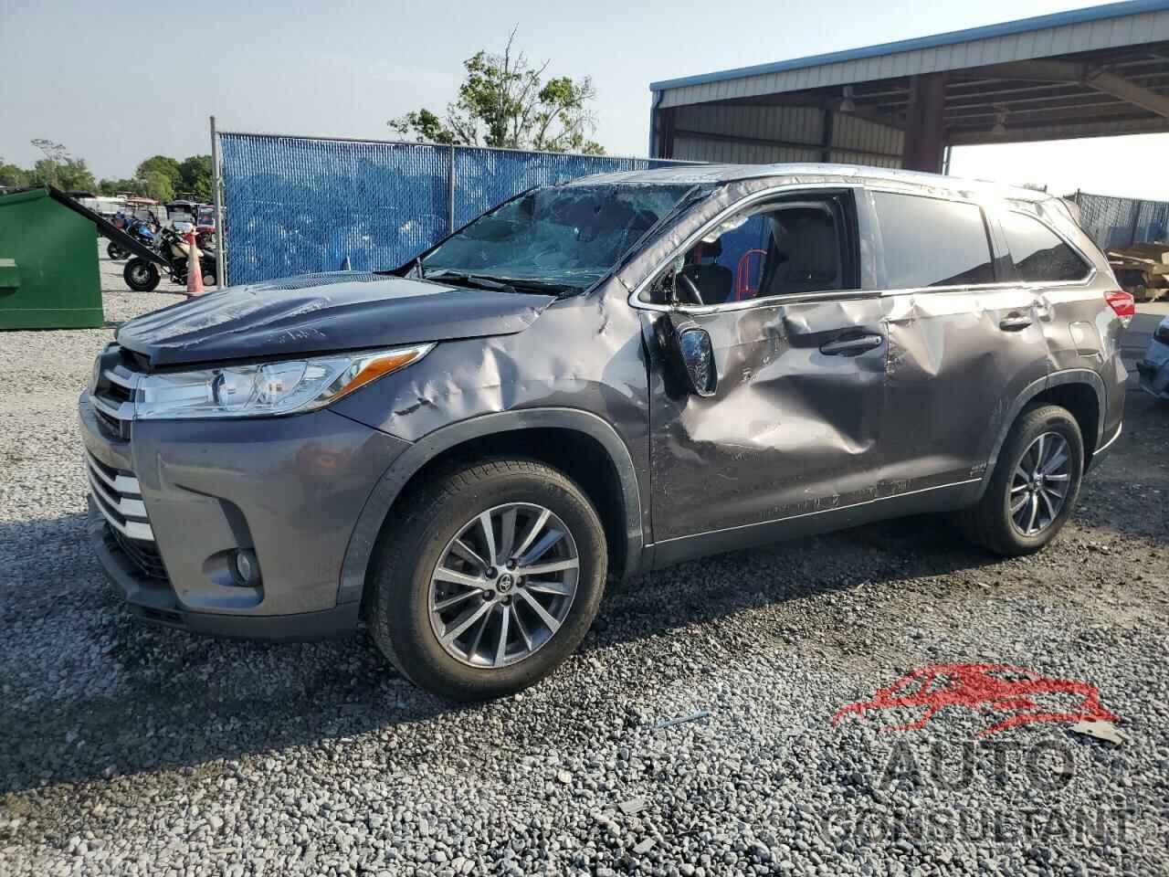 TOYOTA HIGHLANDER 2019 - 5TDKZRFH1KS563879