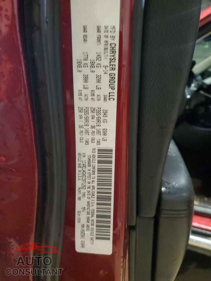 DODGE DURANGO 2014 - 1C4RDJAGXEC971252