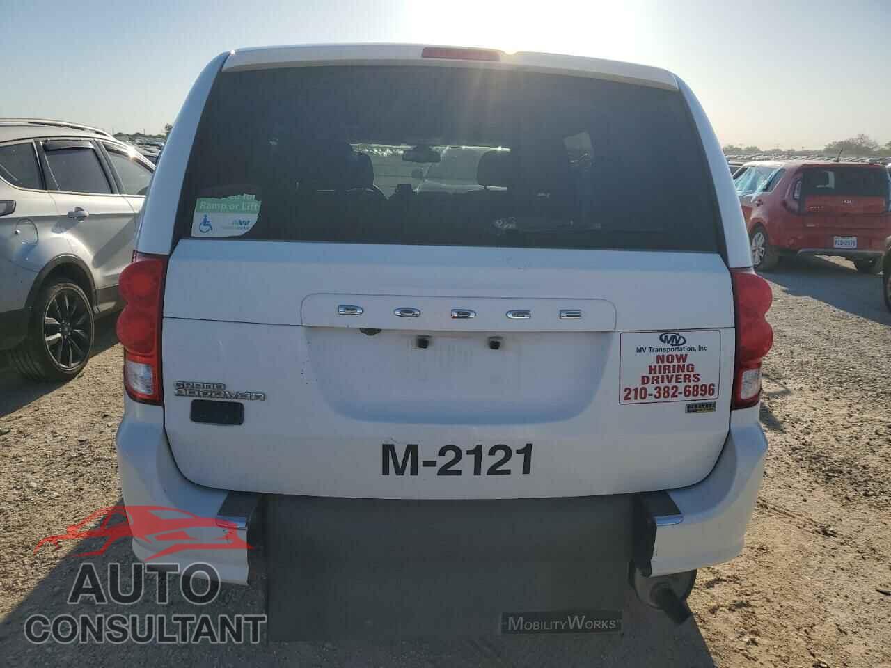 DODGE CARAVAN 2019 - 2C4RDGBGXKR524375