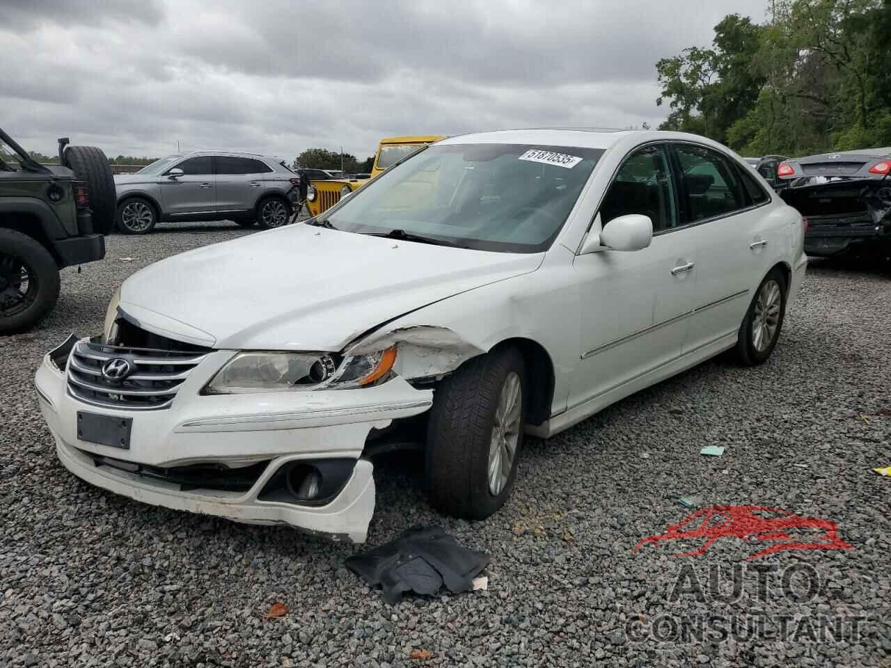 HYUNDAI AZERA 2011 - KMHFC4DD1BA540567