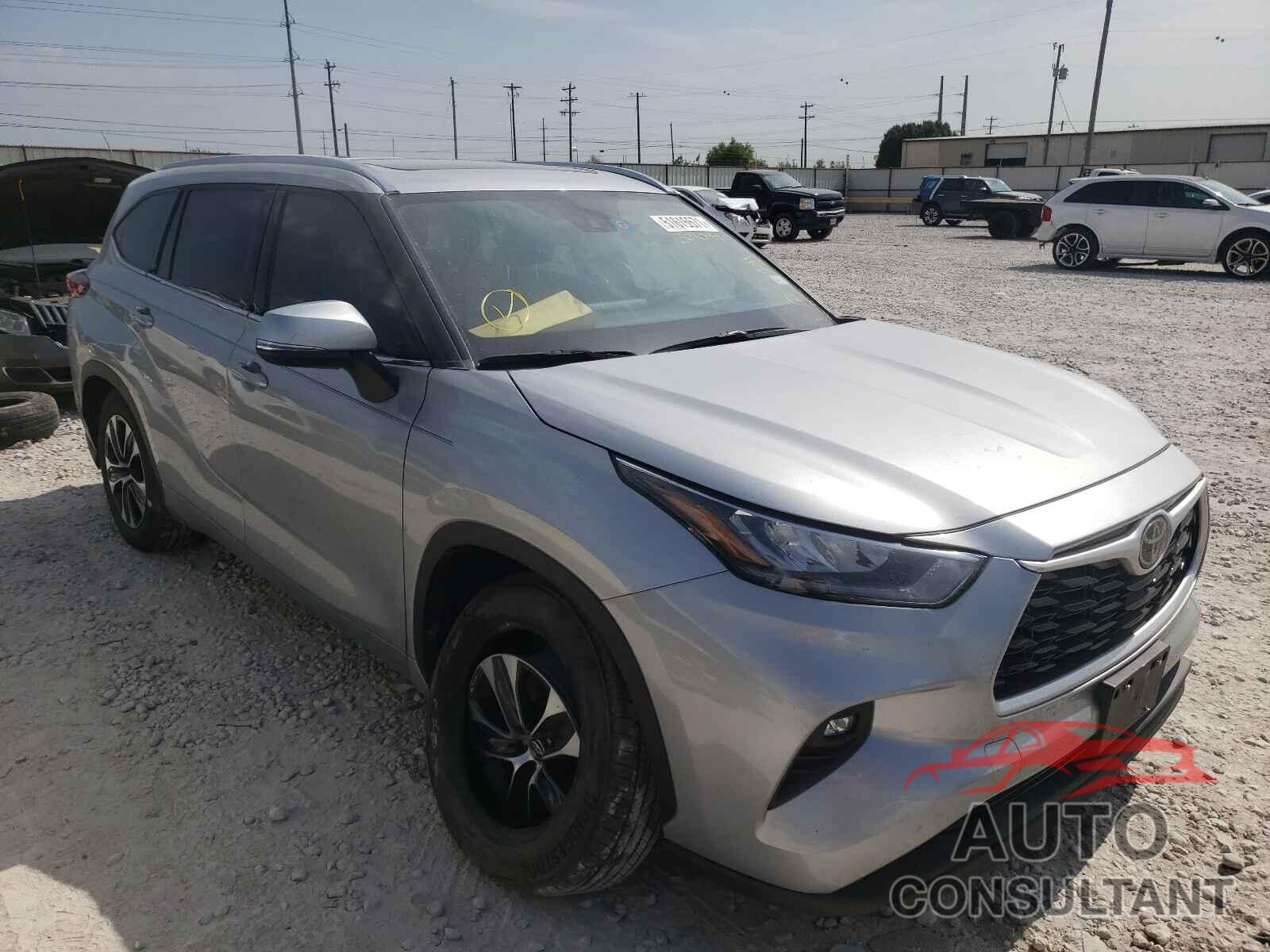 TOYOTA HIGHLANDER 2020 - 5TDGZRAH9LS501094