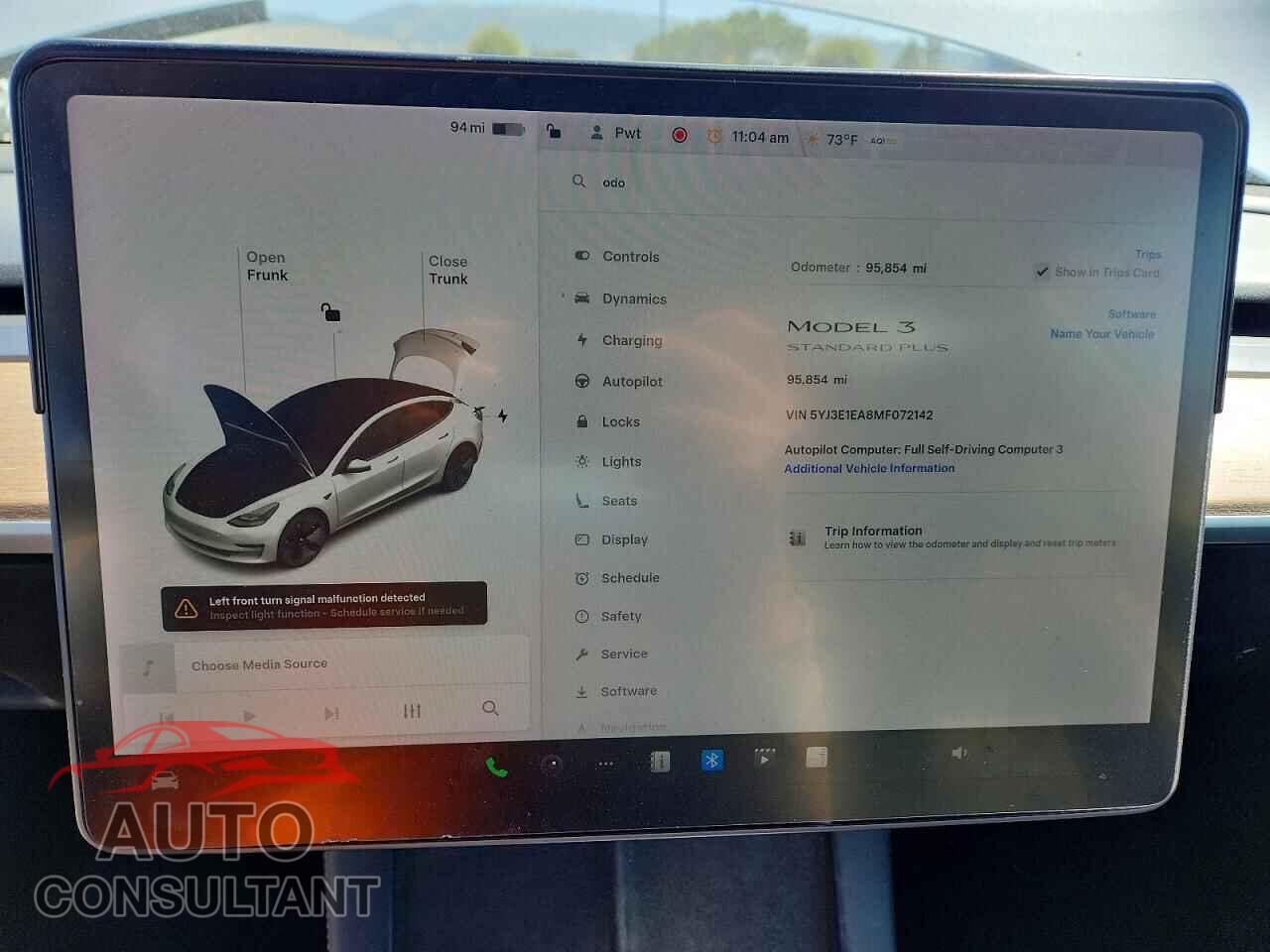 TESLA MODEL 3 2021 - 5YJ3E1EA8MF072142